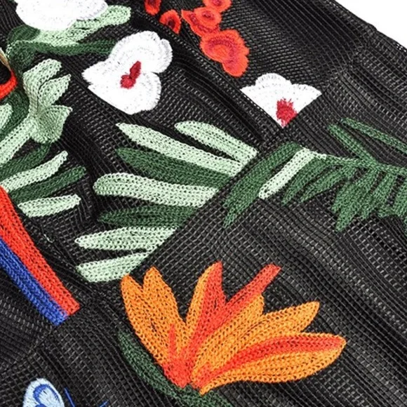 Colorful Tropical Dress Medium The Dilaka - Picture 12 of 12